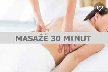 Masáže 30 minut