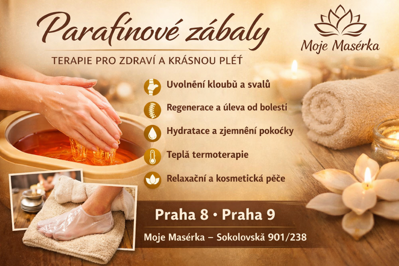 Parafínové zábaly