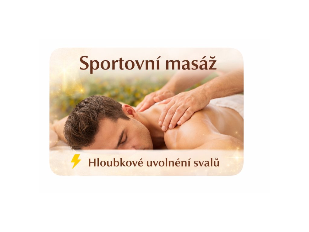 PROFI extra silná sportovni masaz produkt hodina v Praze 8 a 9