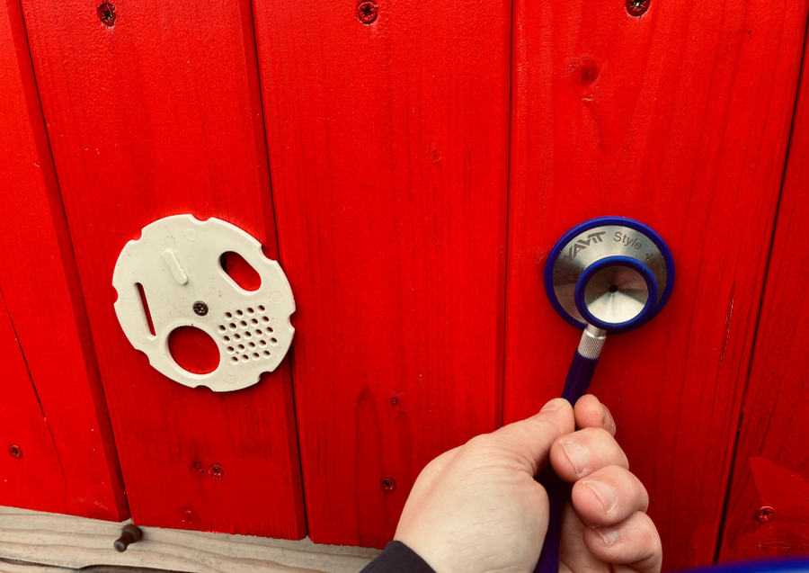 V zimě úl poslouchám, neotvírám