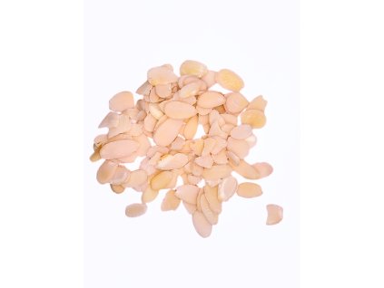 Mandle blanžírované hobľované