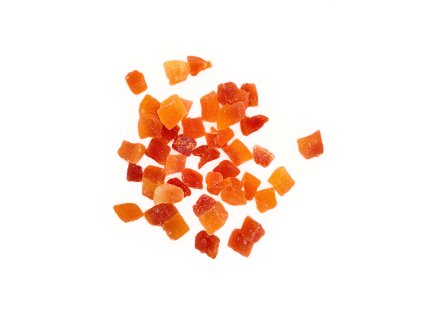 Papája kocky kandizovaná