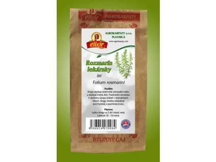 rozmarin lekarsky list