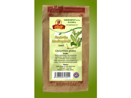 sladovka hladkoploda koren