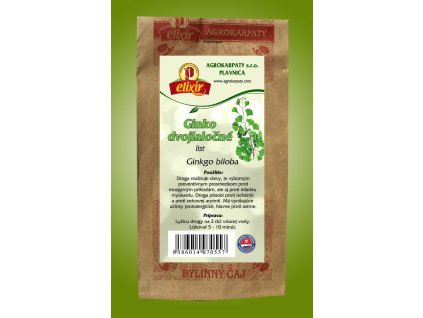 ginko dvojlalocne list 1