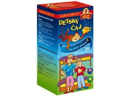 Detský čaj na dobrý spánok