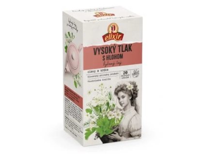Vysoký tlak Bylinný čaj s hlohom 20x2g