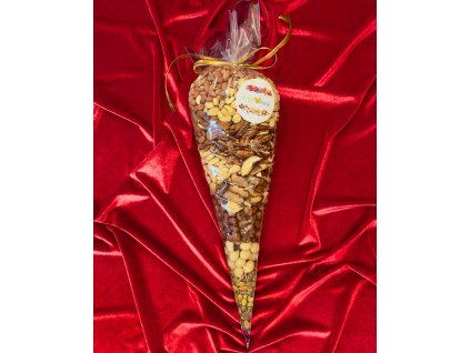 Mega orechový kornútok 1500g