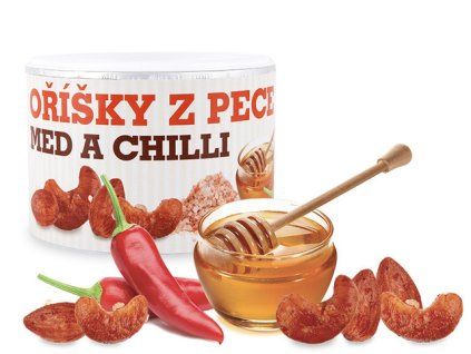 Oriešky z pece - Med a chilli