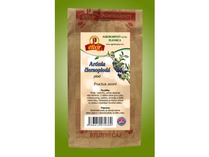 aronia ciernoploda plod