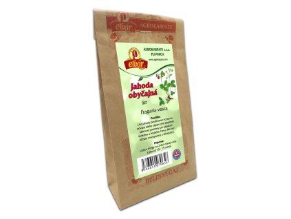 Jahoda obyčajná - list 30g