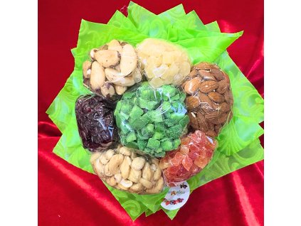 Ovocno oriešková Kytička