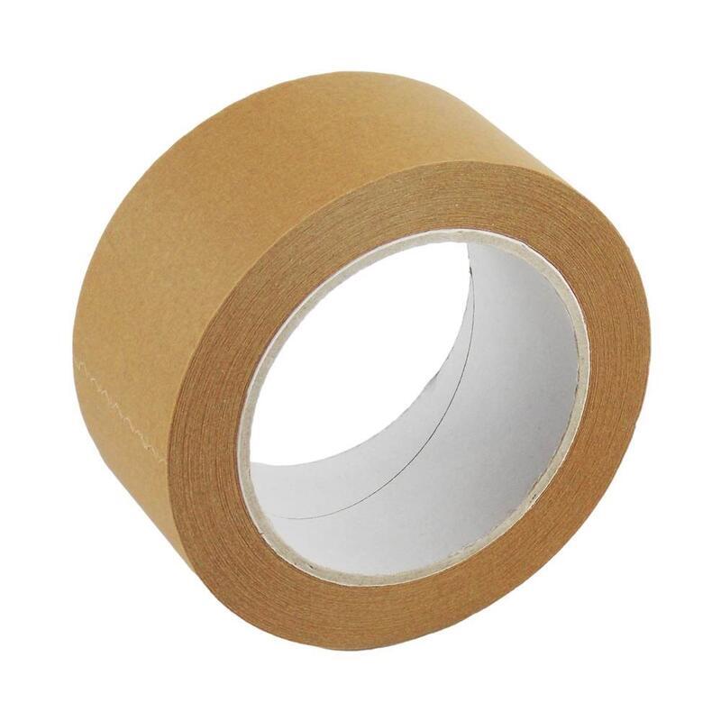 Hnědá papírová lepicí páska 50 mm na zalepení kartonové krabice
