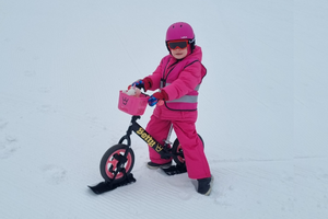 Moje SKI odrážadlo na svahu