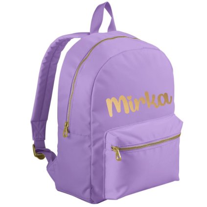 batoh s menom Sundae mini - fialový