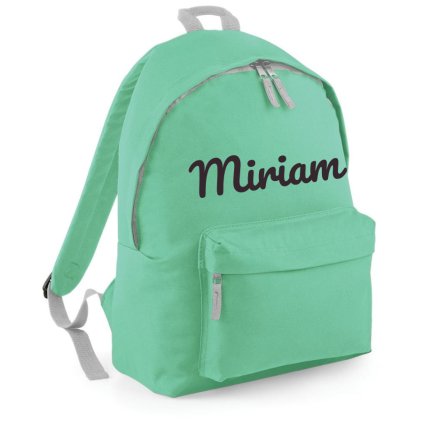 ruksak s menom Base - väčší - mint