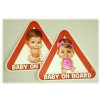 Samolepka BABY ON BOARD - postavička Lilli
