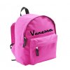 batoh se jménem - menší - růžový