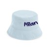 Detský klobúk s menom