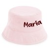 Detský klobúk s menom