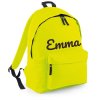 ruksak s menom Base - väčší - neon žltý