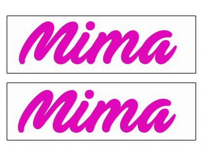 napis mima