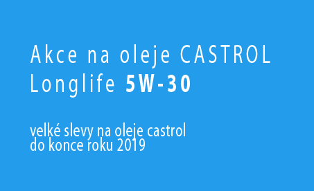 Akce na oleje Castrol