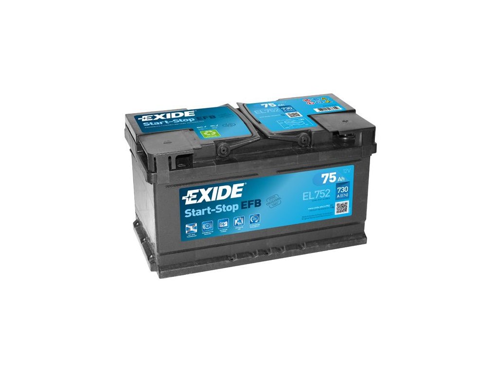 Startovací baterie EXIDE EFB EL752