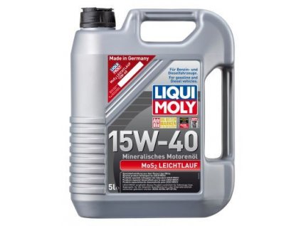 Motorový olej LIQUI MOLY MoS2 Leichtlauf 15W-40 2571
