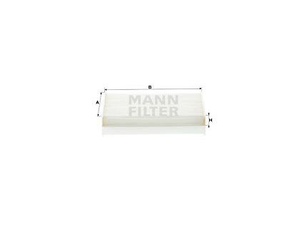 Filtr, vzduch v interiéru MANN-FILTER CU 17 001