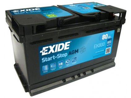 Startovací baterie EXIDE AGM EK800