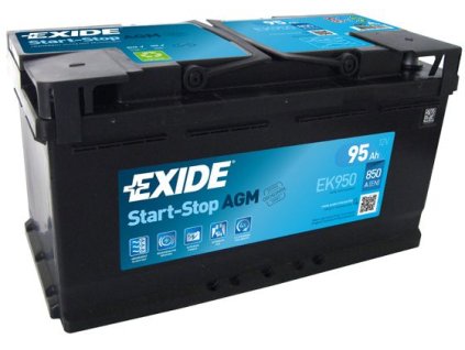 Startovací baterie EXIDE AGM EK950