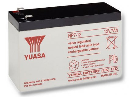 Startovací baterie YUASA Auxilliary, Backup & Specialist Batteries NP7-12