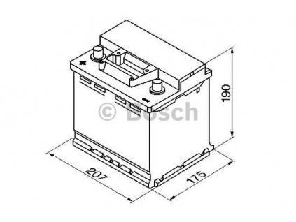 Startovací baterie BOSCH S3 0 092 S30 030