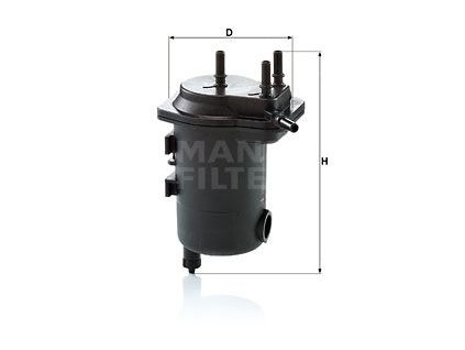 Palivový filtr MANN-FILTER WK 939/10 x