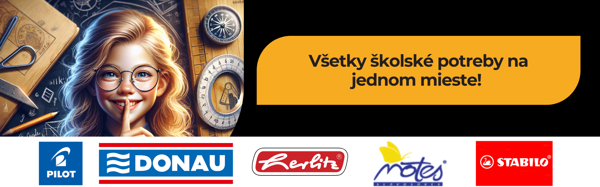 Všetky školské potreby na jednom mieste! Nakúpte u nás školské pomôcky pre prváčikov až po starších žiakov
