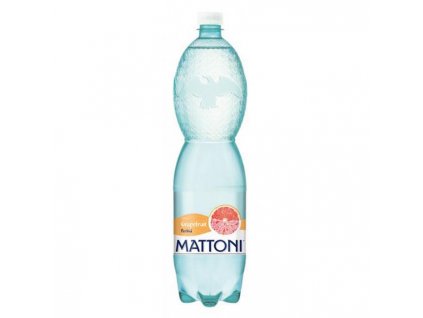 Minerálna voda MATTONI `Z` ochutená - grepfruit sýtená 6 x 1,5 ℓ
