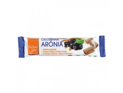 NATURE LINE sušienky celozrnné ARÓNIA 65 g