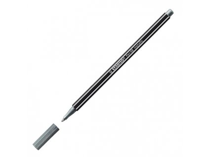 Popisovač STABILO Pen 68 metalic strieborná