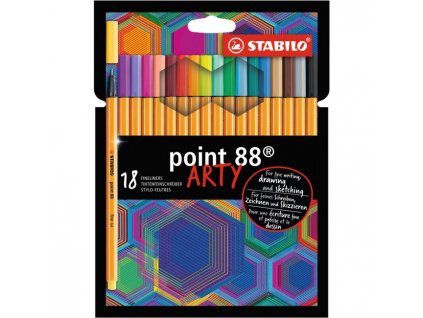 Sada linerov STABILO point 88/18S `ARTY`