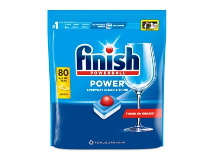 Finish tablety do umývačky riadu All in1 Max ( 80ks) Lemon