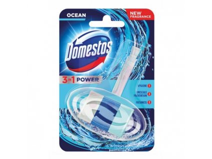 Domestos 3 in1 WC blok závesný tuhý Atlantic 40 g