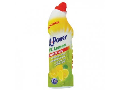 Q-Power WC gél 750 ml - Lemon