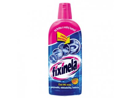 Fixinela WC tekutý čistič 500 ml (ružová)