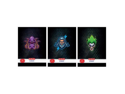 Zošit Herlitz 544 A5 linajkový 70g/m2 mix motívov chlapci