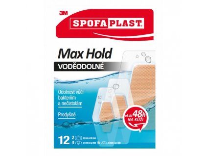 3M Spofaplast 191N Max Hold Vodeodolné, 12 ks