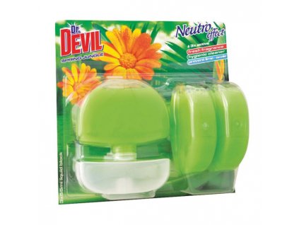 Dr. Devil závesný WC gél 3 x 55 ml - Spring Jungle