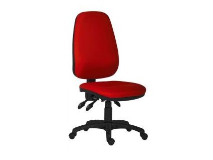 Kancelárska stolička 1540 ASYN červená D3