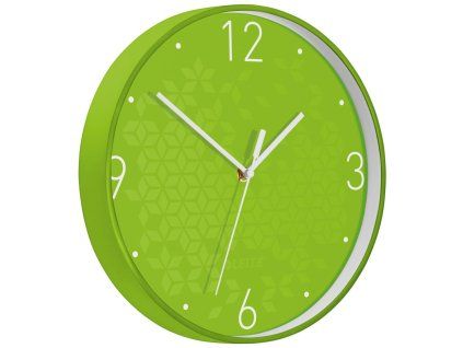 Nástenné hodiny Leitz WOW zelené