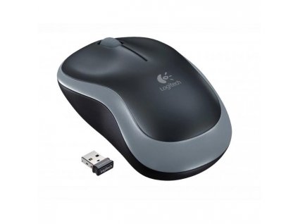 Myš Logitech M185 sivá, bezdrôtová, optická